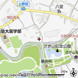 埼玉県さいたま市緑区上野田442周辺の地図