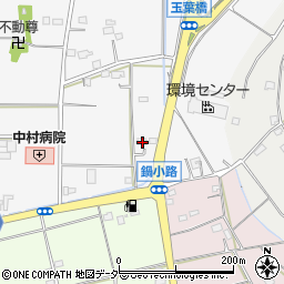 埼玉県吉川市鍋小路163周辺の地図