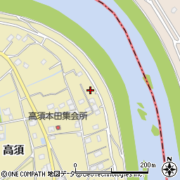 茨城県取手市高須151周辺の地図