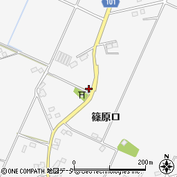 千葉県香取市篠原ロ2620周辺の地図