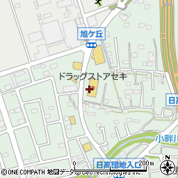 セキ薬局　武蔵高萩店周辺の地図