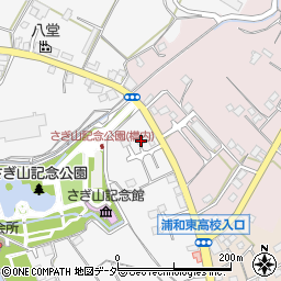埼玉県さいたま市緑区上野田353周辺の地図