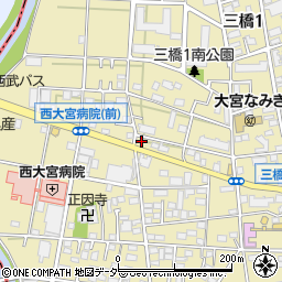 埼玉県さいたま市大宮区三橋1丁目772周辺の地図