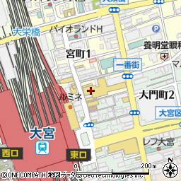 三菱ＵＦＪモルガン・スタンレー証券株式会社大宮支店周辺の地図