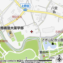 埼玉県さいたま市緑区上野田447周辺の地図