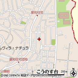 千葉県流山市こうのす台917-53周辺の地図