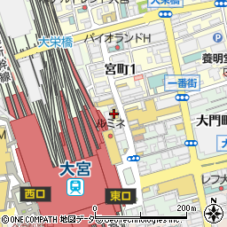 大宮銀座ビル周辺の地図