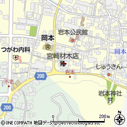 有限会社宮崎材木店周辺の地図