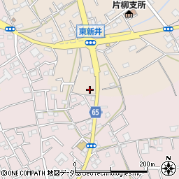 埼玉県さいたま市見沼区東新井23周辺の地図