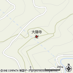 大陽寺周辺の地図