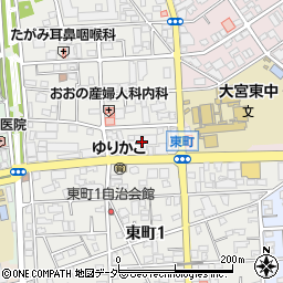 三井住友海上大宮東町ビル周辺の地図