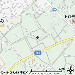 埼玉県川越市的場127周辺の地図