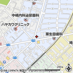 セブンイレブン川越東田町店周辺の地図