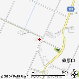 千葉県香取市篠原ロ996周辺の地図