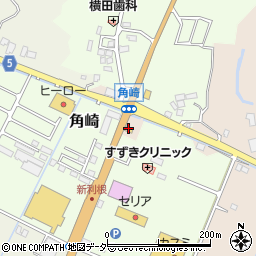 すき家４０８号稲敷角崎店周辺の地図