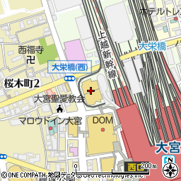 ファミリーマートＪＡＣＫ大宮ビル店周辺の地図