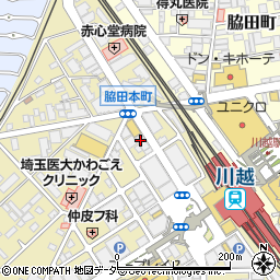 東京海上日動みずたま介護ＳＴ川越周辺の地図