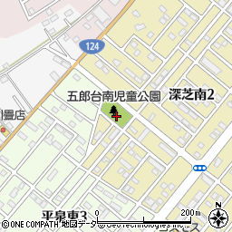 五郎台南児童公園周辺の地図