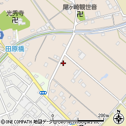 埼玉県さいたま市岩槻区尾ケ崎458-4周辺の地図