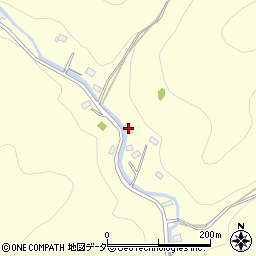 埼玉県飯能市虎秀165周辺の地図