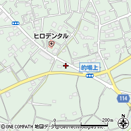 埼玉県川越市的場176周辺の地図