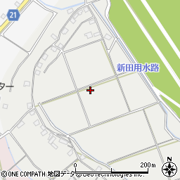 埼玉県吉川市深井新田周辺の地図