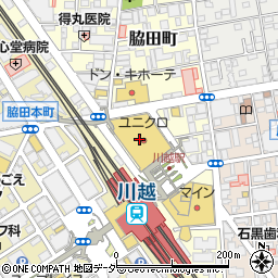 三井住友銀行川越支店周辺の地図