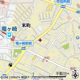 東京電力龍ヶ崎独身寮周辺の地図