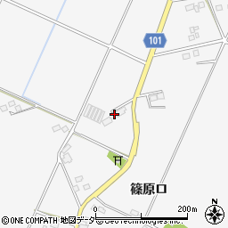 千葉県香取市篠原ロ1001周辺の地図