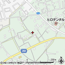 埼玉県川越市的場160周辺の地図