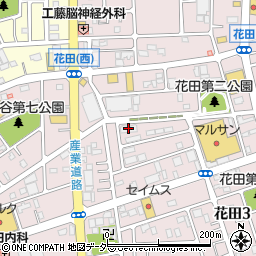 ベルシャンブル弐番館周辺の地図