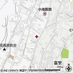 富士見カトリック教会周辺の地図