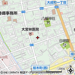 シャ・ノアール大成町周辺の地図