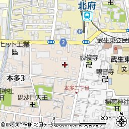 有賀ガーデンハウス周辺の地図