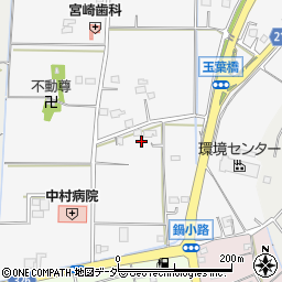 埼玉県吉川市鍋小路22周辺の地図
