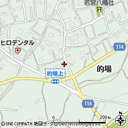 埼玉県川越市的場553周辺の地図