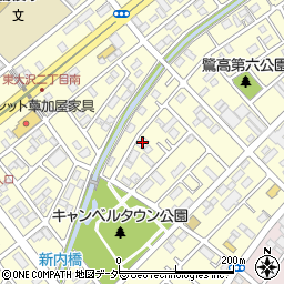 グループホームつどい「東大沢家」周辺の地図