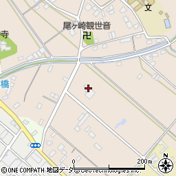 埼玉県さいたま市岩槻区尾ケ崎455-1周辺の地図