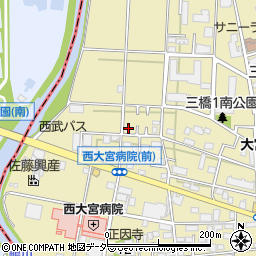埼玉県さいたま市大宮区三橋1丁目785周辺の地図