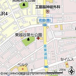 ヨコハマタイヤ関東販売株式会社　越谷営業所周辺の地図