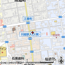 埼玉県川越市菅原町2-6周辺の地図