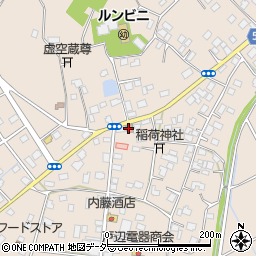 柴崎郵便局周辺の地図
