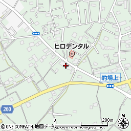 埼玉県川越市的場174周辺の地図