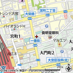 菱屋商事ビル周辺の地図