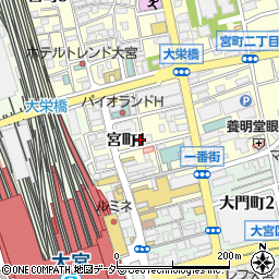 かしら屋 東口店周辺の地図