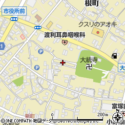 茨城県龍ケ崎市4177周辺の地図