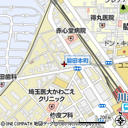 ツバコー西関東株式会社周辺の地図