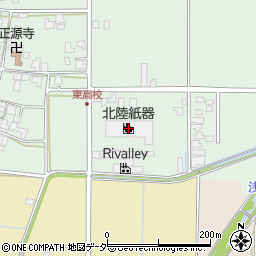 北陸紙器株式会社福井工場周辺の地図