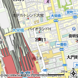 鉄板焼 円居 MADOy 大宮周辺の地図