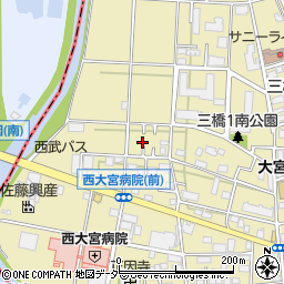 埼玉県さいたま市大宮区三橋1丁目787-9周辺の地図